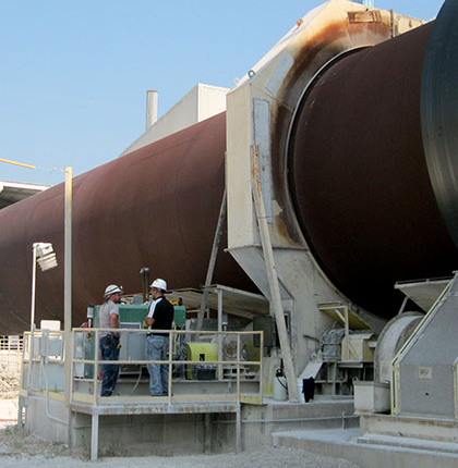 Mineral Processing Gear on Giant Pipe